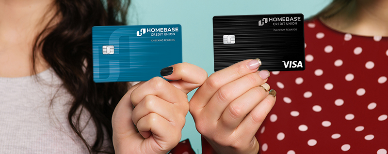 Homebase debit and credit cards