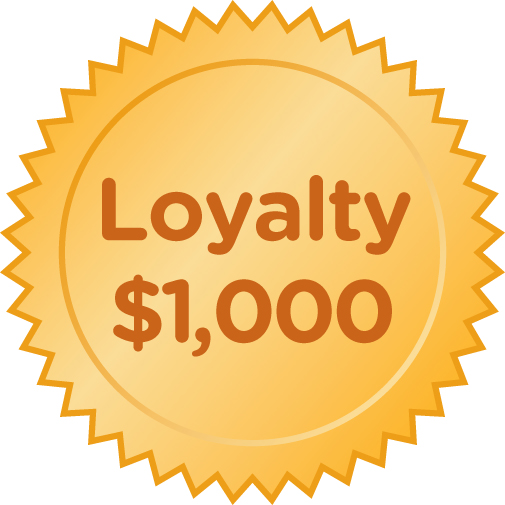 Loyalty 1000 Badge